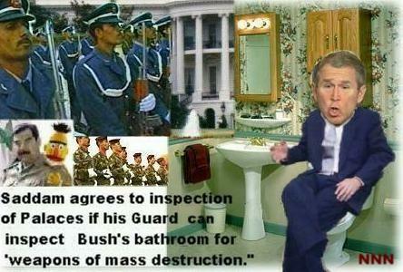 Bush's bathroom