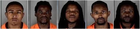 5 black kidnap robbers
