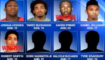 8 blacks wanted for murder of White baby boy