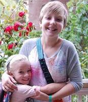 Anna Dieter-Eckerdt, 6, and Abby Robinson