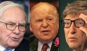 Warren Buffett, Sheldon Adelson and Bill Gates