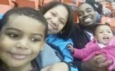 four-year-old Zaiden Young, 27-year-old Desiree Gonzalez, 24-year-old Curtis Young III, and 17-month-old Zarielle Young