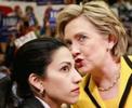 Huma and Hillary