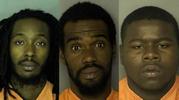 Jerome Jenkins, 20, of Finklea and brothers McKinley Daniels, 33, of Loris, and James Daniels, 27, of Nichols