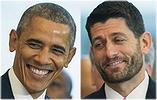 Obama and Paul Ryan