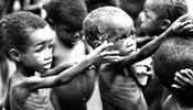 starving African children