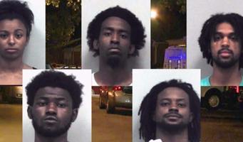 5 black suspects