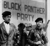 Black Panther National Chairman Bobby Seale and Huey Newton