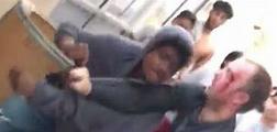 black teen attacks White teacher