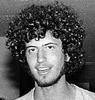 Wild-haired: Bill de Blasio, pictured in NYU's Loeb Student Center in September 1980, was active in student politics