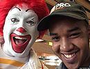 Evil clown and evil black muslim terrorist 