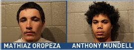 Mathiaz Oropeza and Anthony Mundell