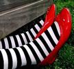 wicked witch red shoes