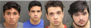 4 spanic gang-rapists
