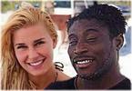 Christina Mikkelsen and black african john