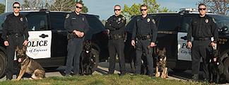 Fremont Police Department K9 teams