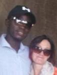 Heidi Hepworth, 44, pictured with 30-year-old Mamadou Jallow