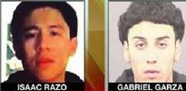 Isaac Razo, 17, and Gabriel Garza