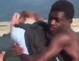 jungle nigger attacks white boy