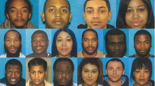 mostly black suspects
