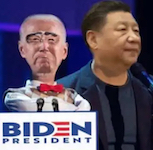 hand puppet Biden