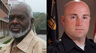 White Officer and dead black criminal