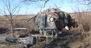 off-grid campsite